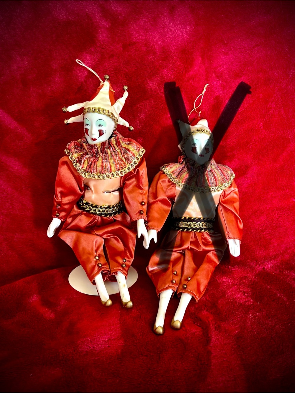 Porcelain Jester/Clown Doll ✨Vintage